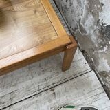 Solid elm coffee table Maison Regain