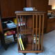 Vintage English revolving library