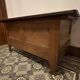 Old XIX solid dark wood dresser