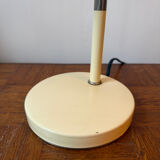 Pale yellow metal desk lamp