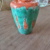 Vase Vallauris signed Malou