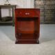 Art Deco mahogany bedside table/occasional unit with lacquered finish, 1930s