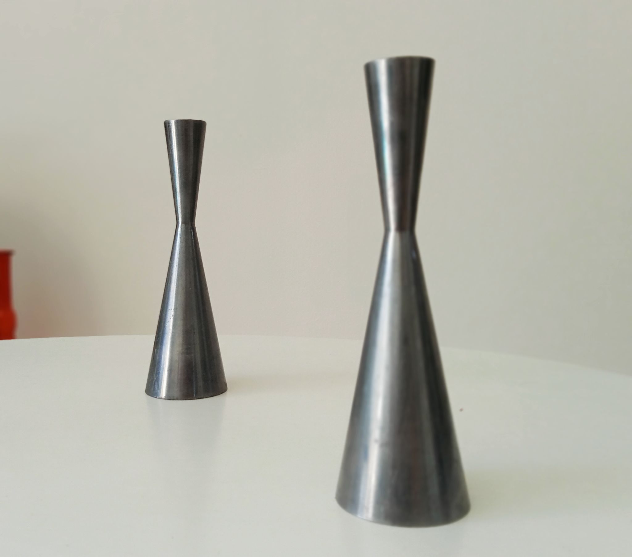 Pair of vintage Scandinavian candle holders Ikea Erika Pekkari