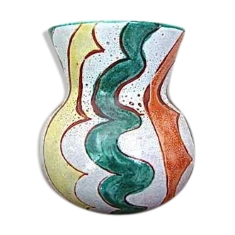 Ceramic vase from Vallauris 1960s