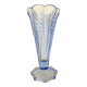 Antique blue cornet vase 27 cm