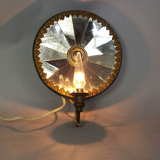 Old wall lamp with reflective mirrors SB185