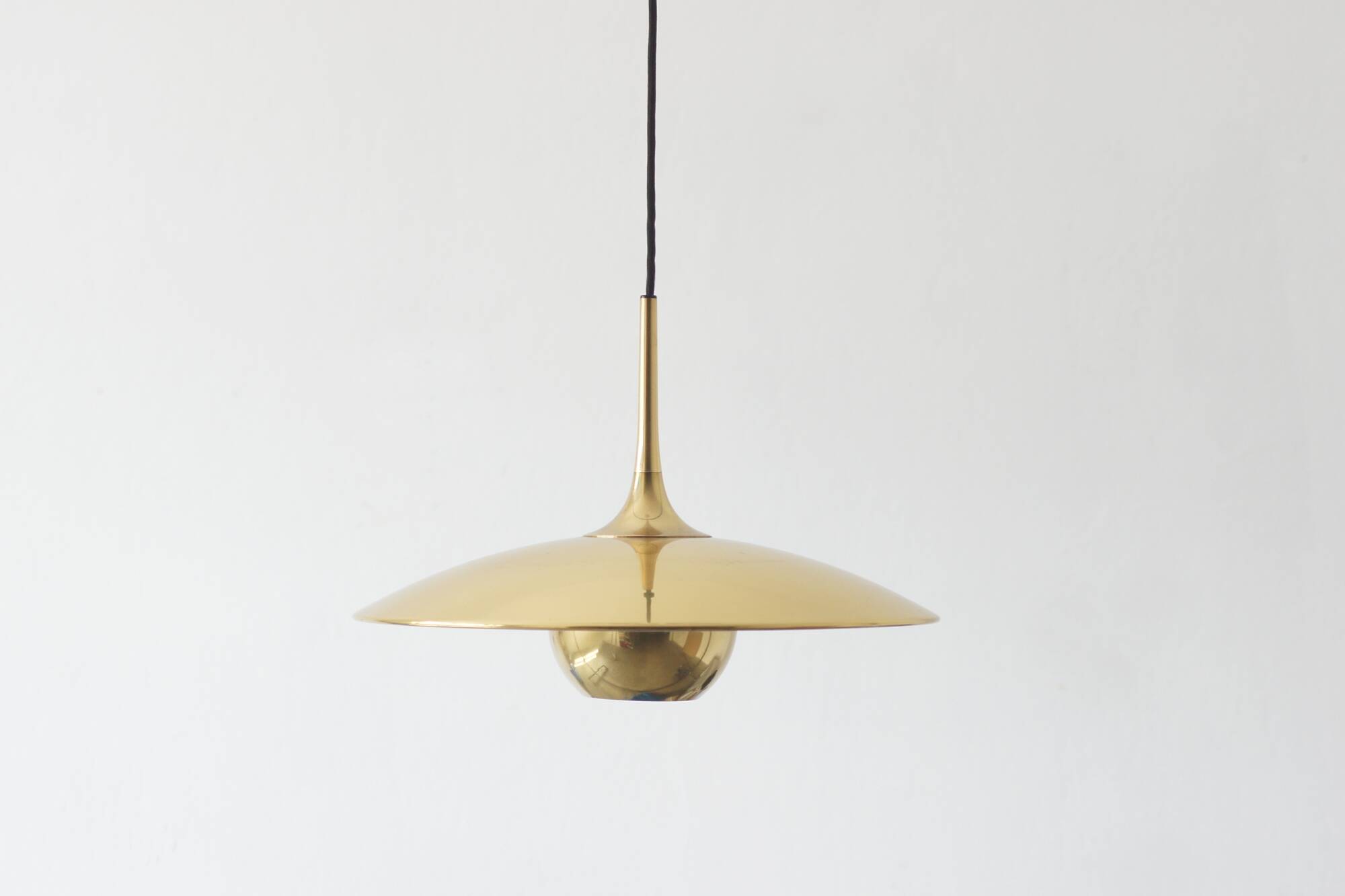 Pendant Lamp in Brass by Florian Schulz