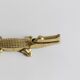 XL crocodile-shaped nutcracker, brass, 60s/70s