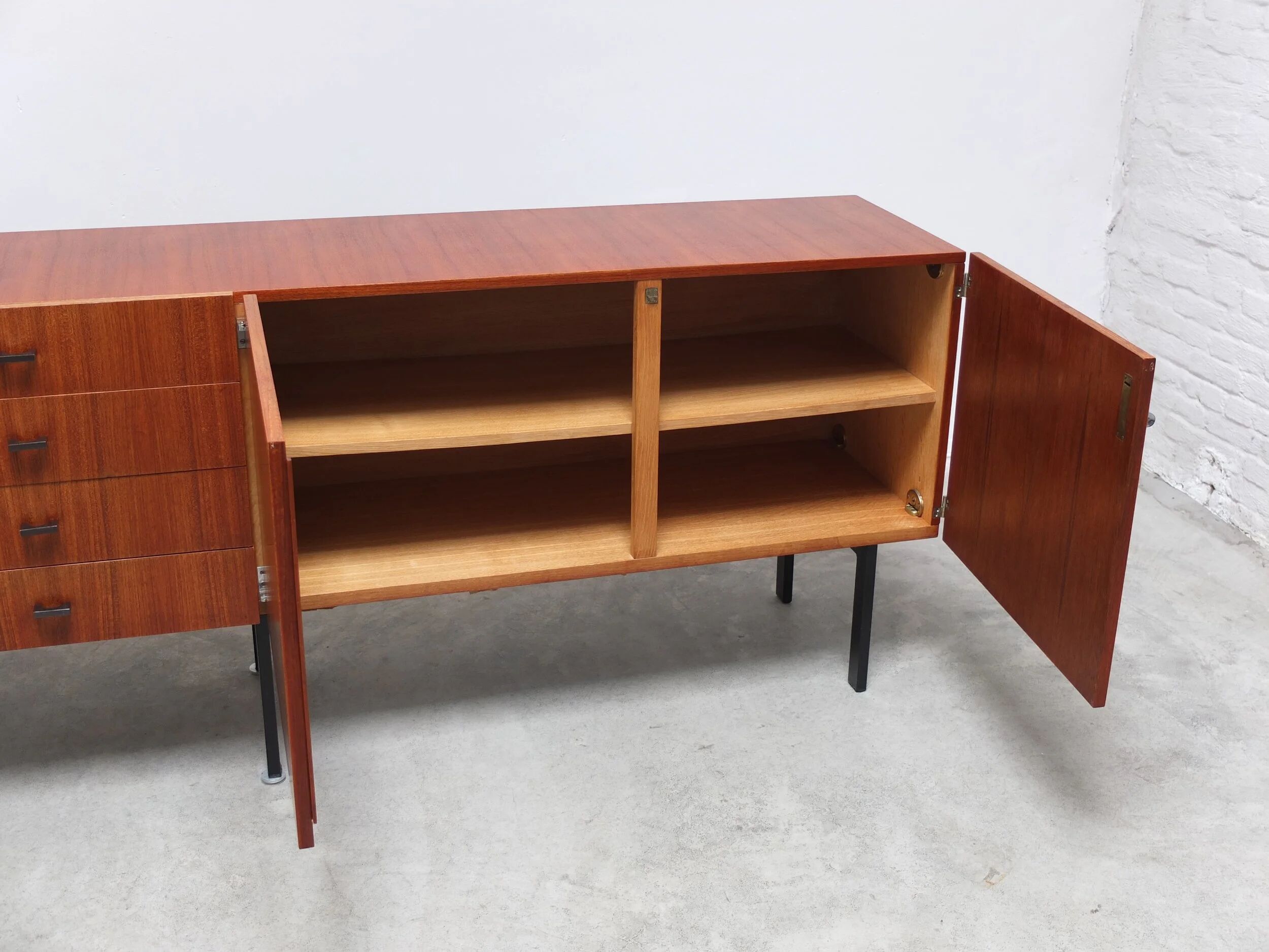 Belgian modernist sideboard by Roger De Winter for E.M.Y., 1960s