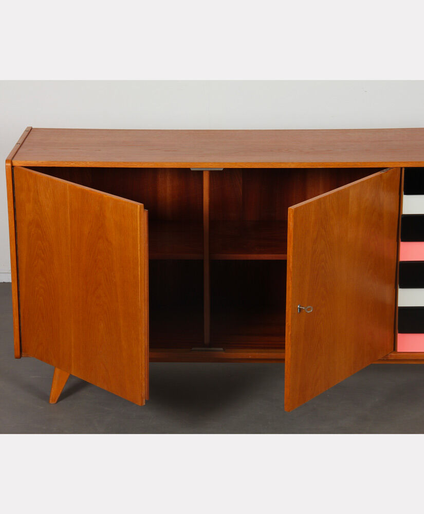 Oak enfilade by Jiri Jiroutek, model U-460, 1960