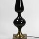 Pair of Floor Lamps in Black and Gold, The Netherlands — 1990s