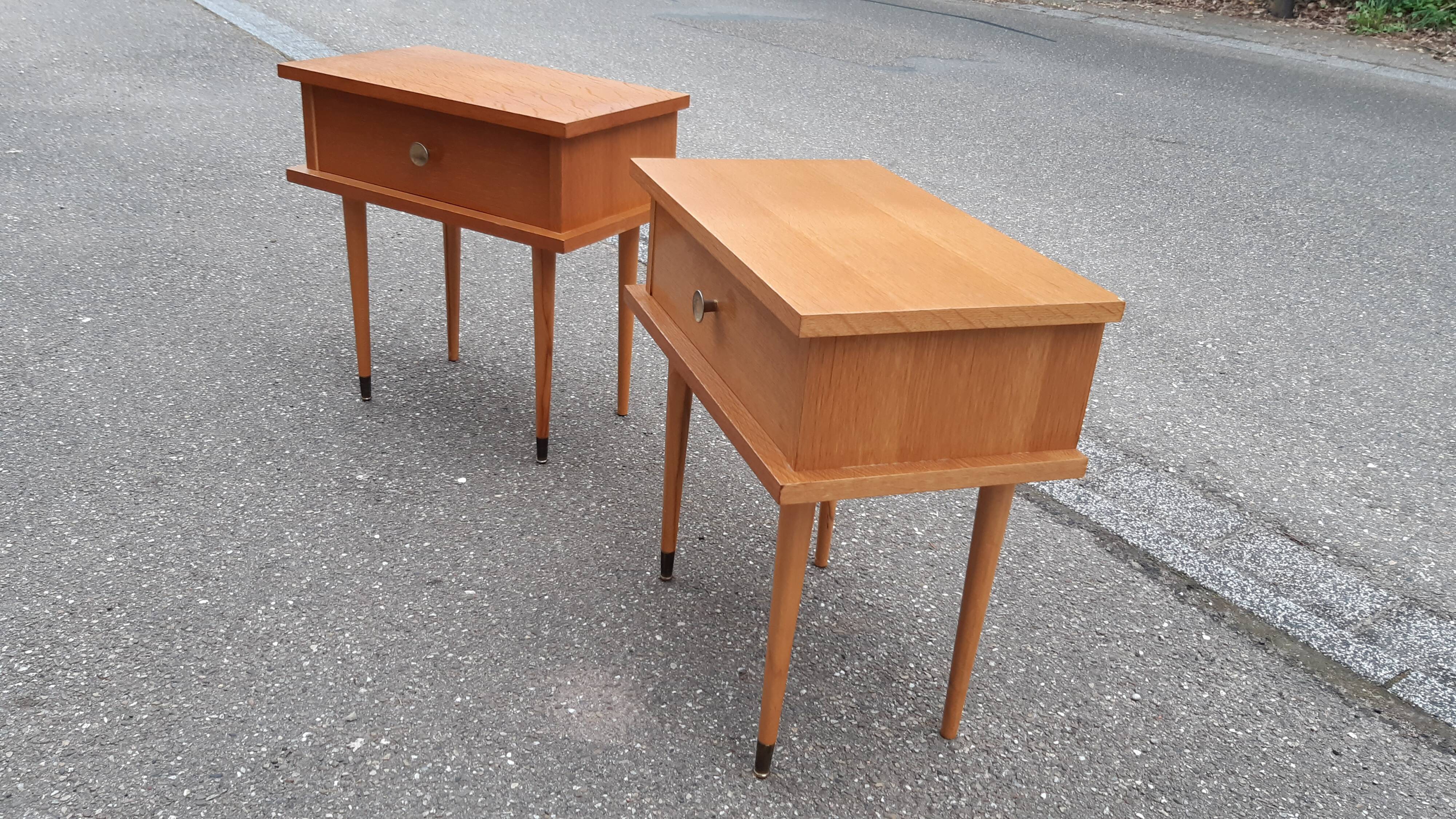 Chevets années 60, set de 2