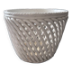 woven earthenware pot cover 1950