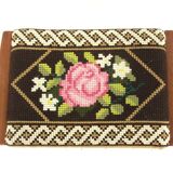 Scandinavian teak ottoman, Sweden, 1950