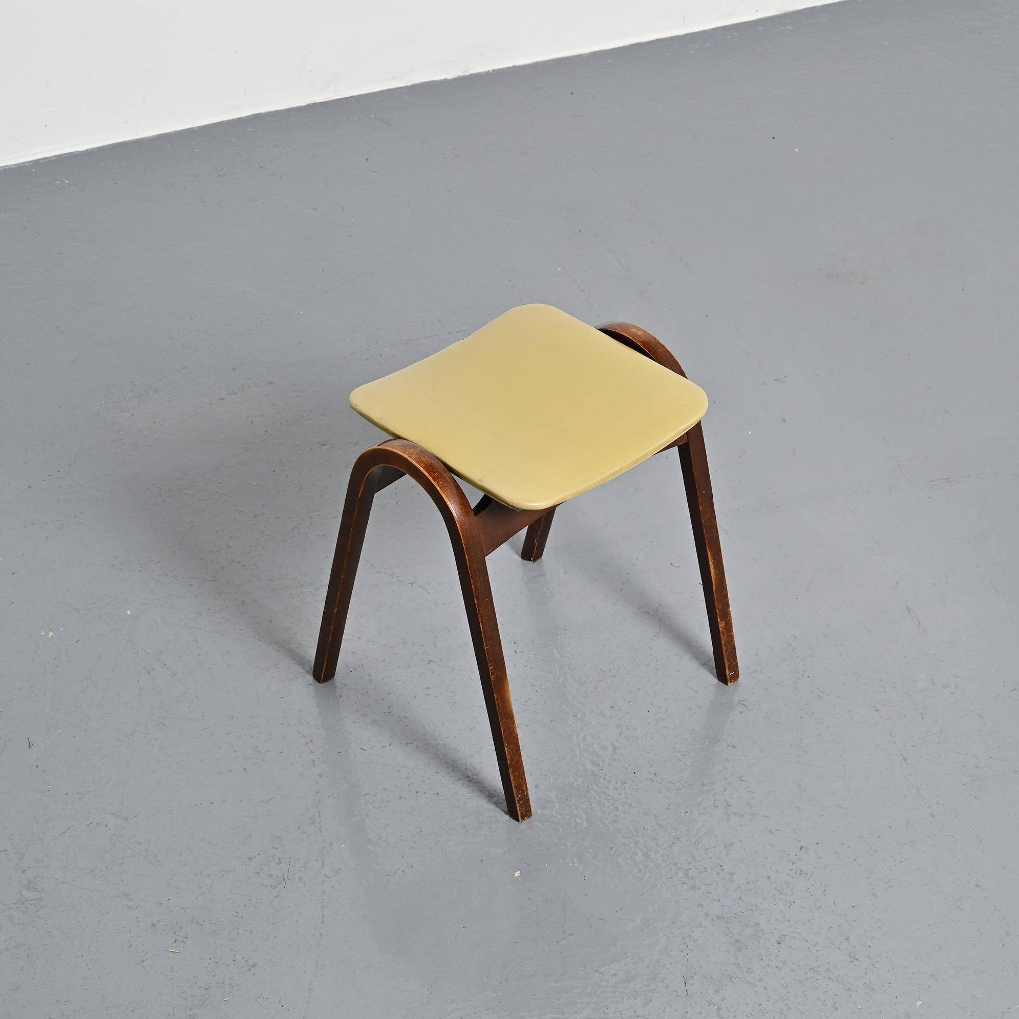 Pair of stools by Isamu Kenmochi for Akita Mokko, Japan circa 1960.