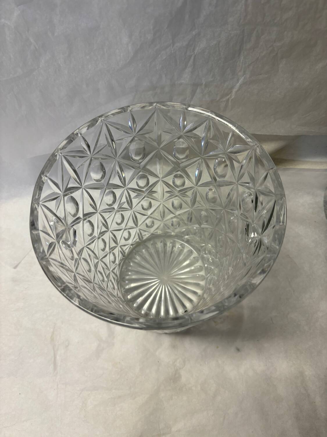 Seau à champagne cristal