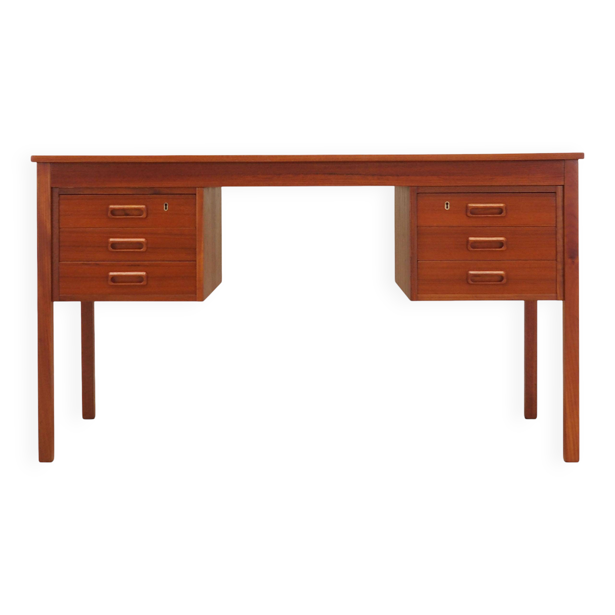 Teak desk, Danish design, 1970s, production: Denmark