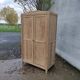 Armoire, penderie en bois naturel