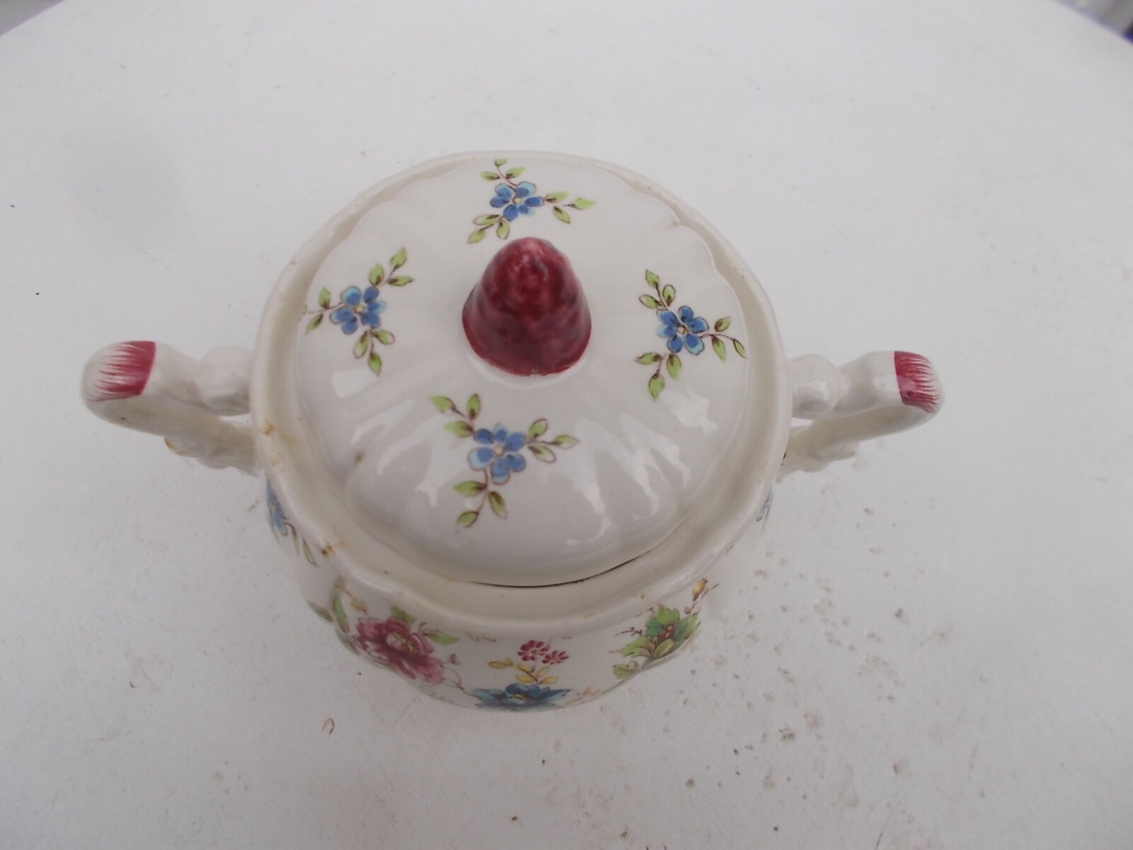 Sugar bowl Sarreguemines