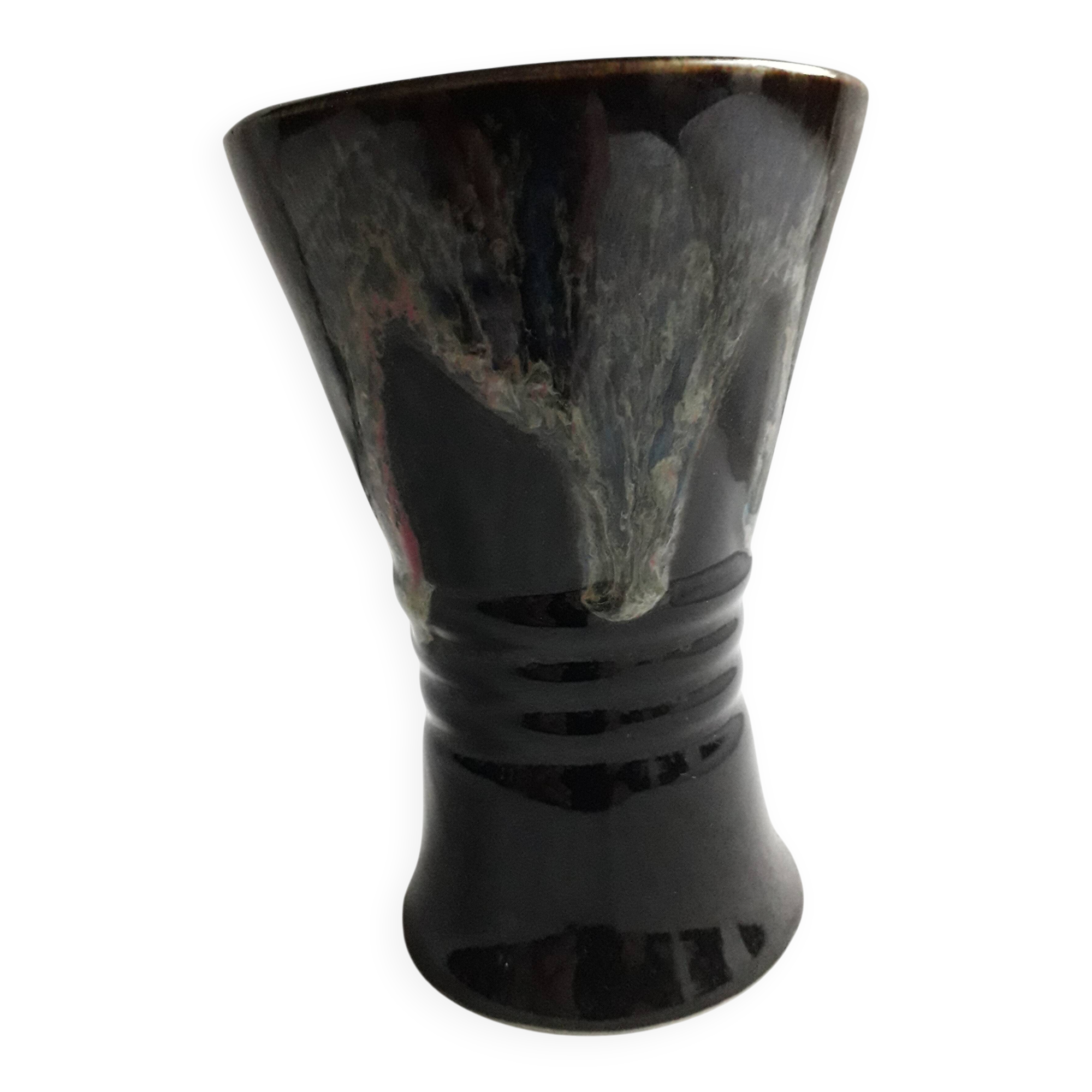 Vintage ceramic vase from Vallauris