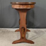 Louis XVI Style Mahogany and Rosewood Marquetry Coffee Table – Late