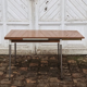 Large extension table in formica