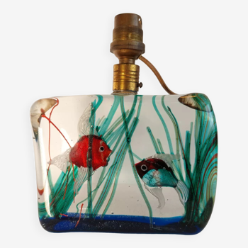 Lampe Aquarium vintage   A.Bardini 1955  1