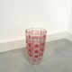 Vintage Vintage Pink Glass Vase Italy, Flower Vase