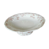 Limoges porcelain compotier present Franck Haviland decorated