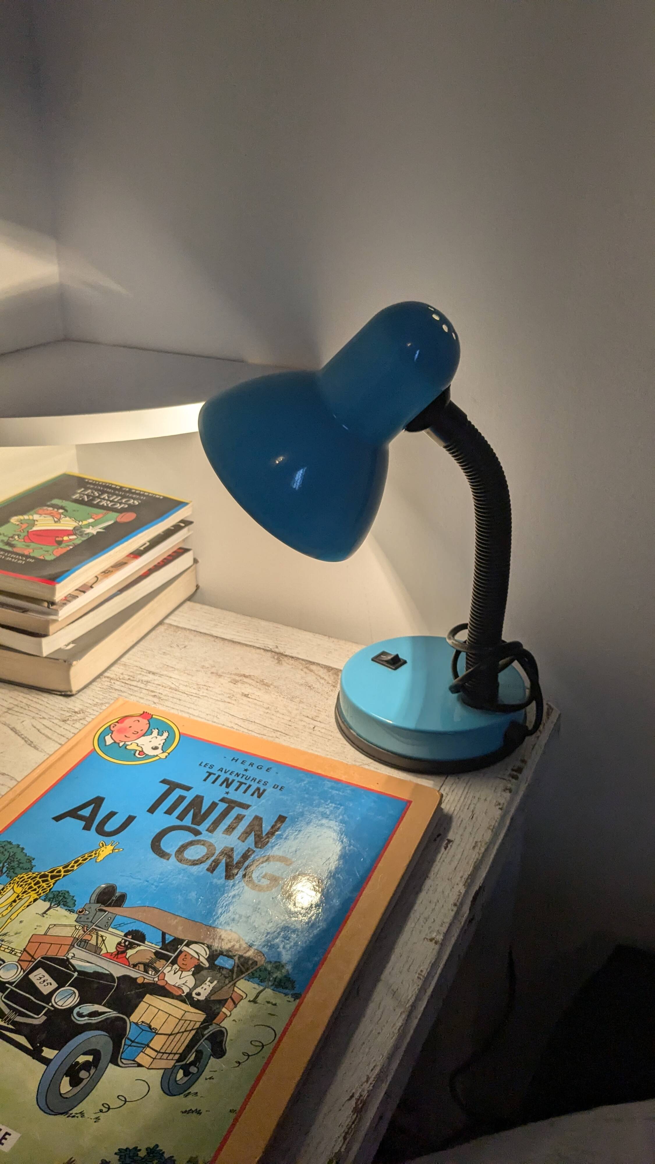 Lampe de bureau vintage par Seylumières