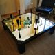 Table basse XL vintage italienne des années 70