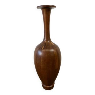 Wooden vase by Maurice Bonami for De Coene Frères, Belgium 1950