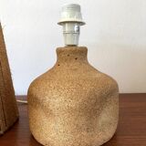 Vintage stone lamp 70s