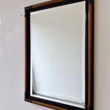 Vintage Bevelled Wall Mirror Campaign Style