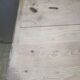 Old wooden farm table