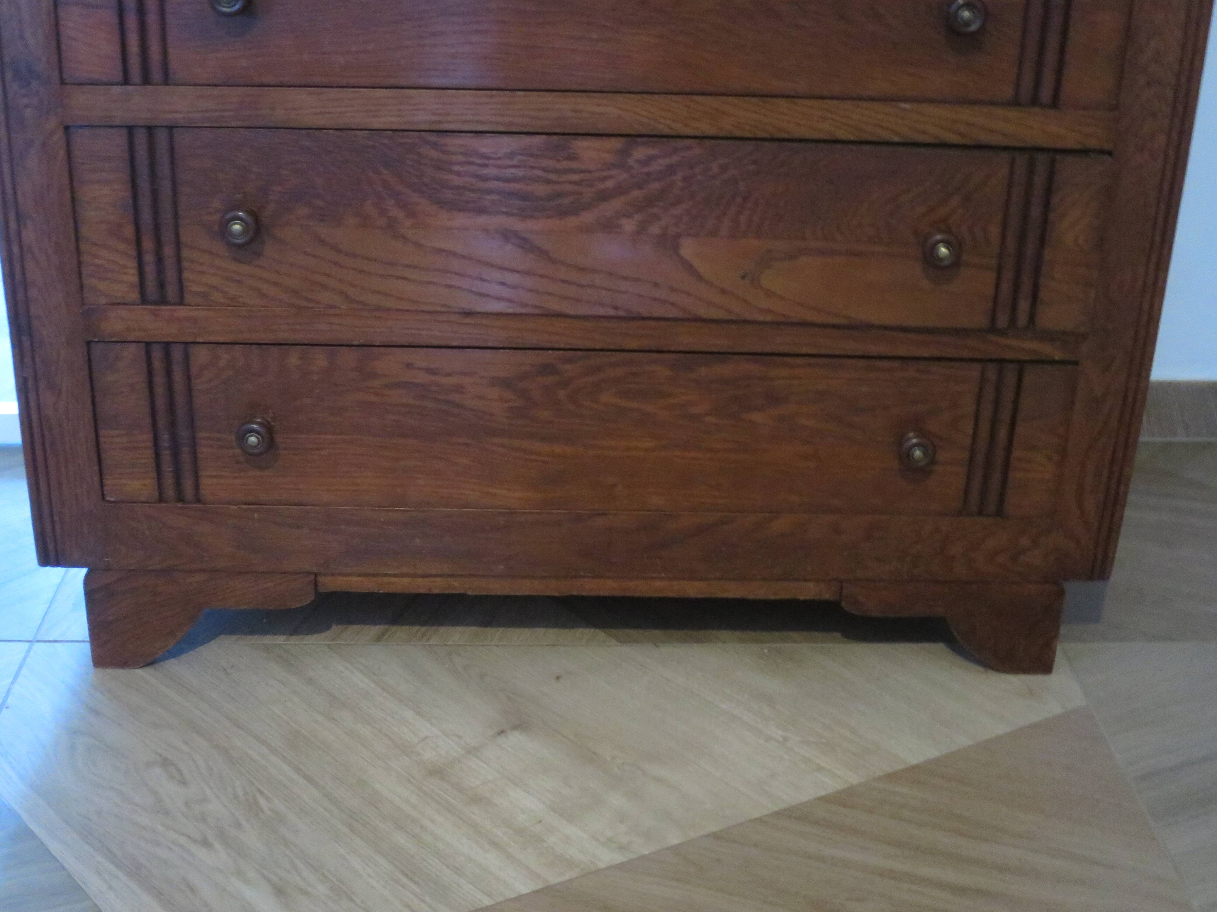 Rare - Jolie commode 4 tiroirs -Vintage - Frêne - Années 50