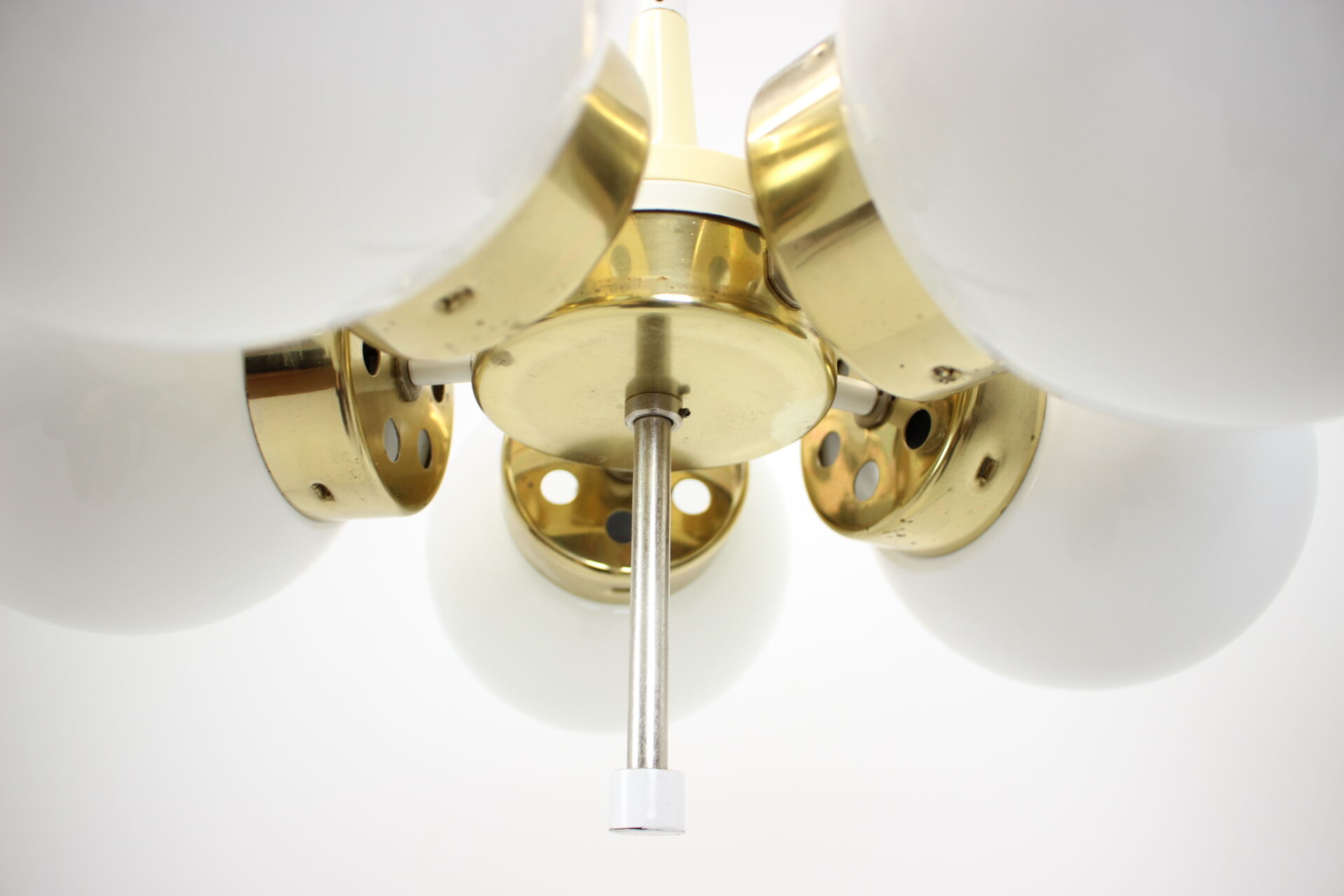 Space Age Chandelier Sputnik by Elektroinstala Decin, 1970s