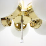 Space Age Chandelier Sputnik by Elektroinstala Decin, 1970s