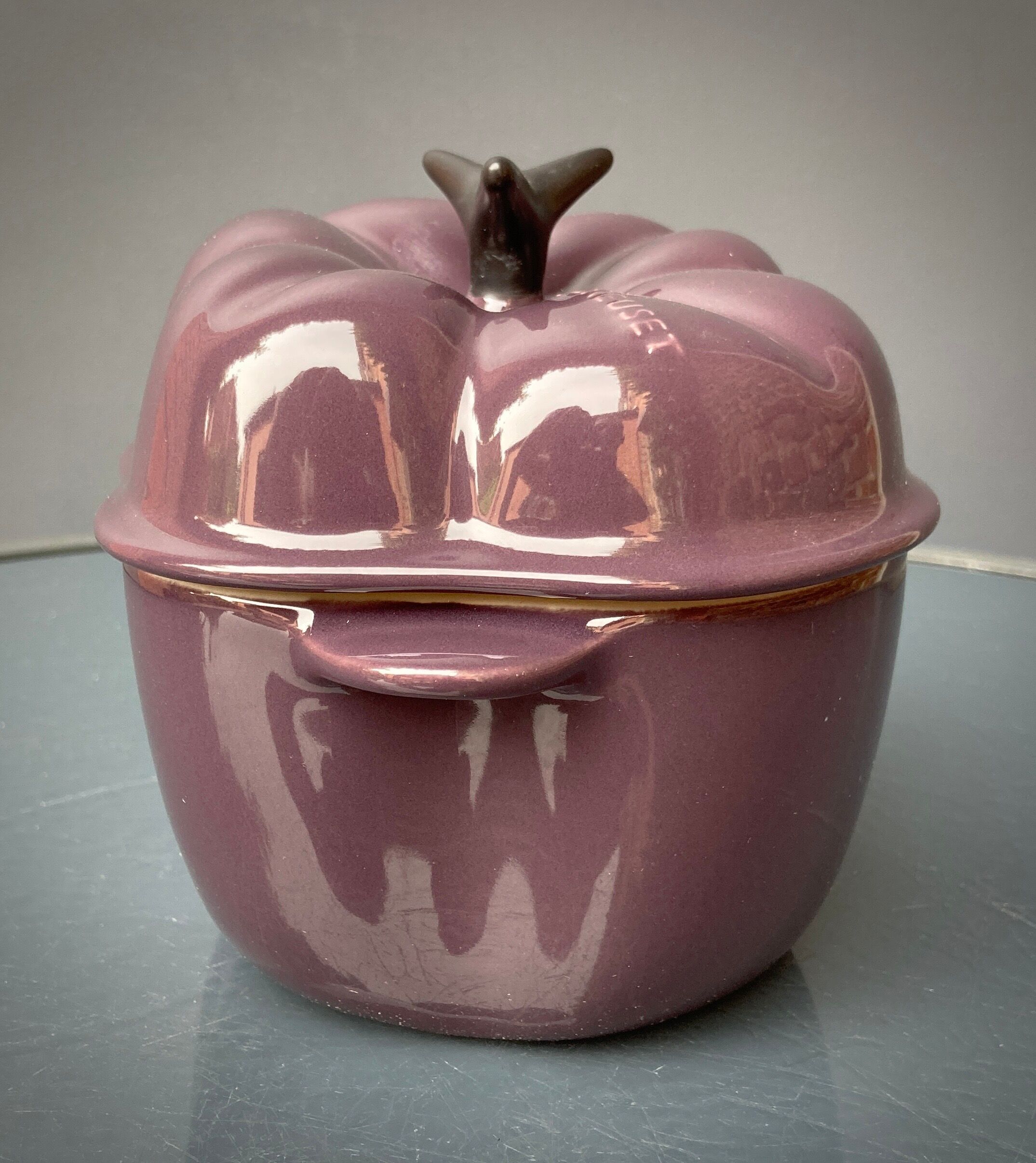 Four Le Creuset ceramic casseroles