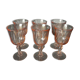 Suite de 6 verres à vin