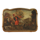 Peinture du XVIIe siècle, le pillage de la ville