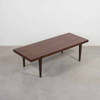 Rosewood coffee table by Erik Severin Hansen for Haslev 1960s