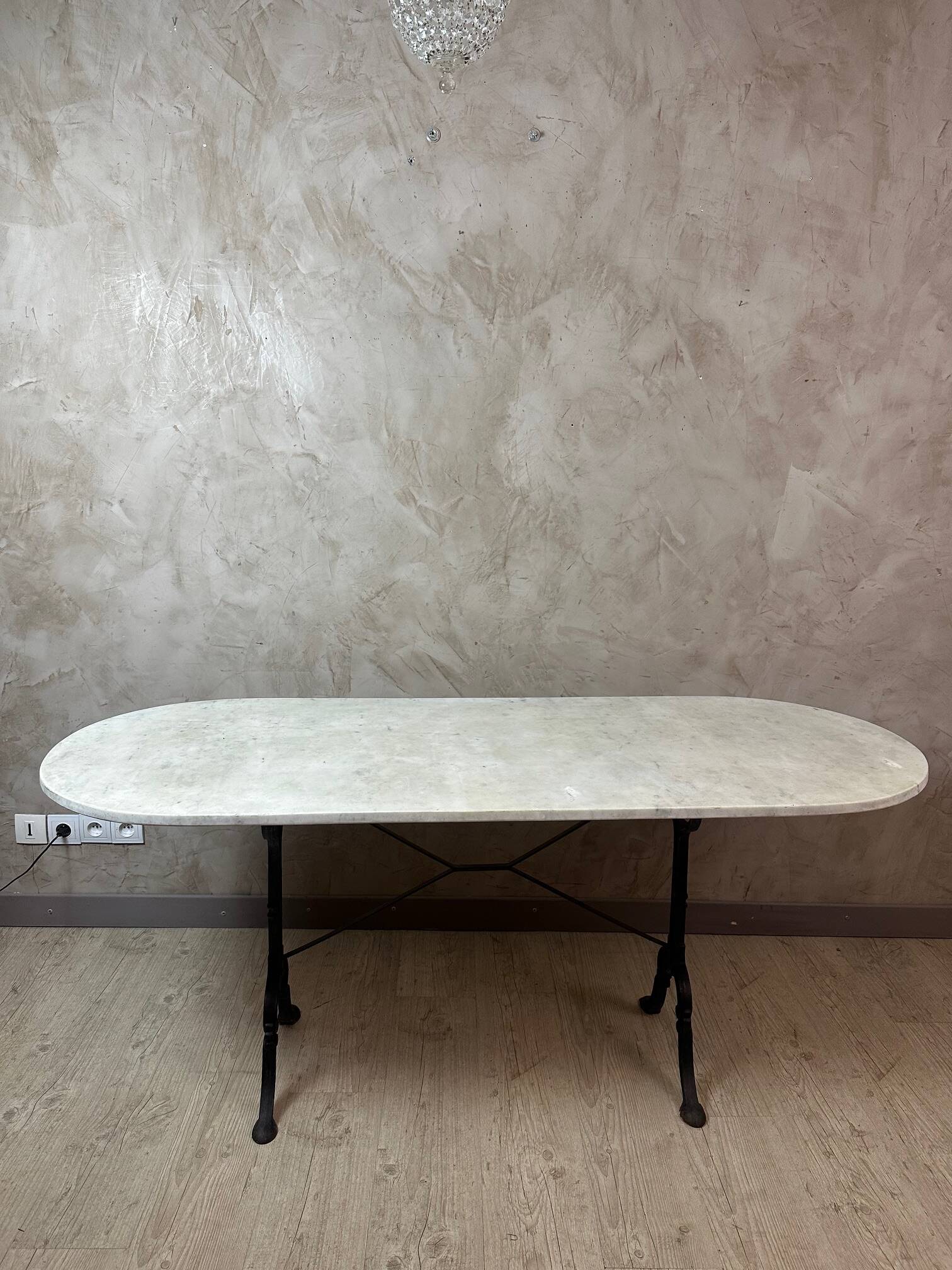 Marble bistro table