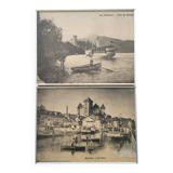 Paire de reproductions photographiques anciennes - Annecy