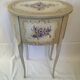 Pair of painted Louis XV style bedside table