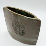 "Totem" vase signed by Anthony Pitot – unique piece, 1980s