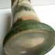 enamelled glass vase LEGRAS Lakescape, trees, Napoleon III boats