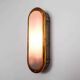 Old elongated barge wall light