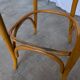 Vintage Bentwood Bar Chair with Armrests, Mid-Century Pub Stool Thonet styl