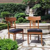 ensemble de 6 chaises de style répertoire